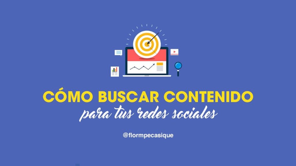 ✅ CÓMO BUSCAR CONTENIDO PARA REDES SOCIALES ▷ AQUÍ