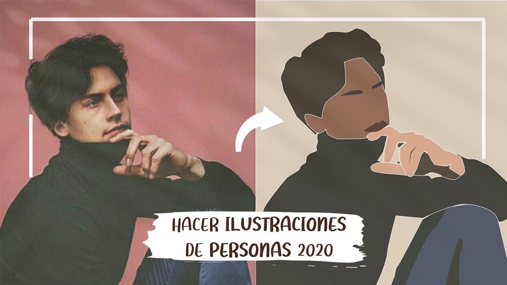 Como HACER ILUSTRACIONES MINIMALISTAS de PERSONAS 2020 -…