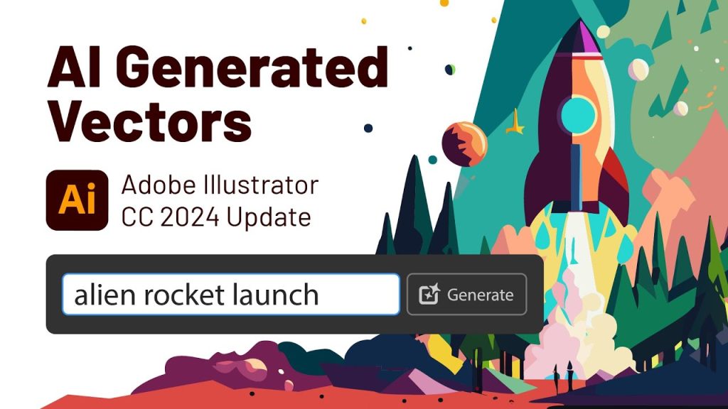 AI Generated Vectors! – Illustrator CC 2024 Update