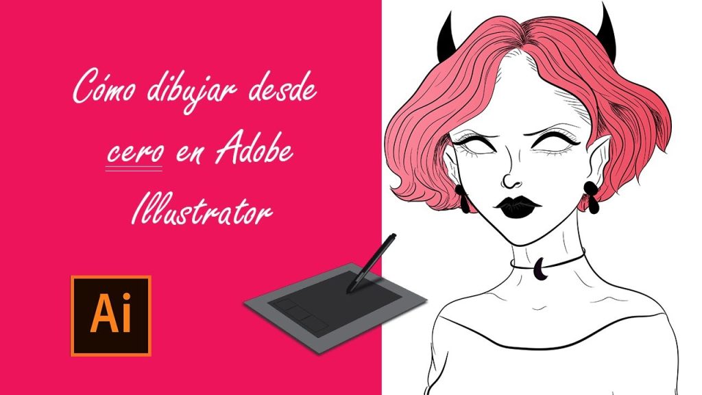 ➤Cómo dibujar desde CERO en Adobe Illustrator/TABLETA…