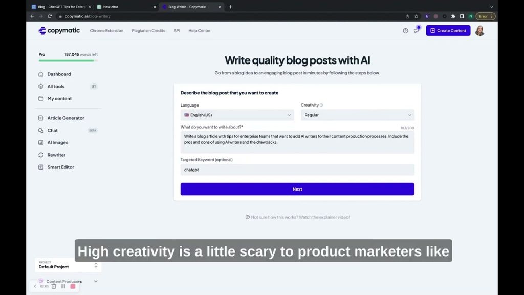 How to Draft a Blog Article with AI