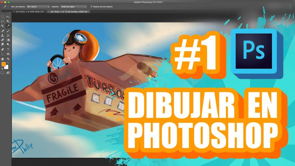 DIBUJAR EN PHOTOSHOP EP. 1- HERRAMIENTAS Y ATAJOS – TUTORIAL…