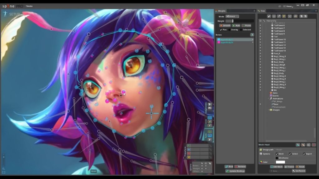 Neeko Animated Illustration – League of Legends – Timelapse…