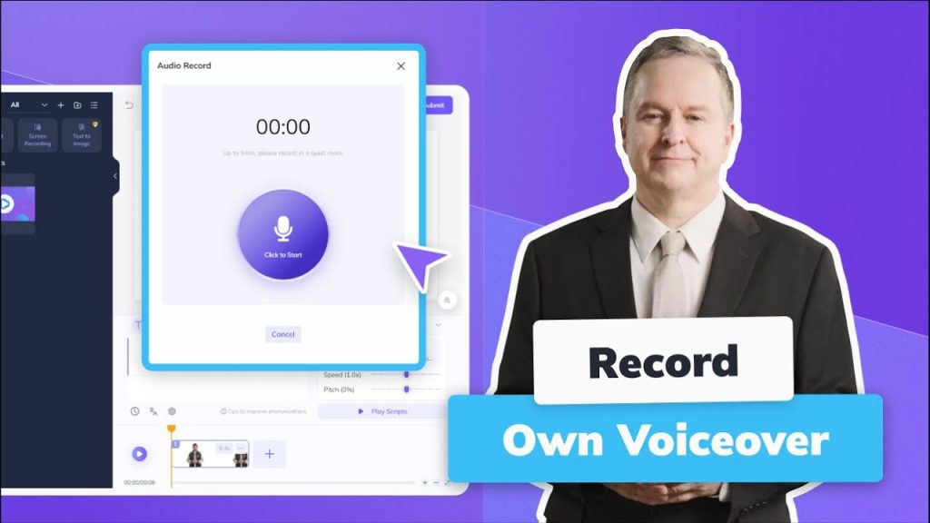 How to Record Voiceover for Video Online?