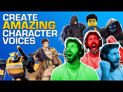 Build Voice Acting Skills with IMPROV and CHARACTER Lessons!