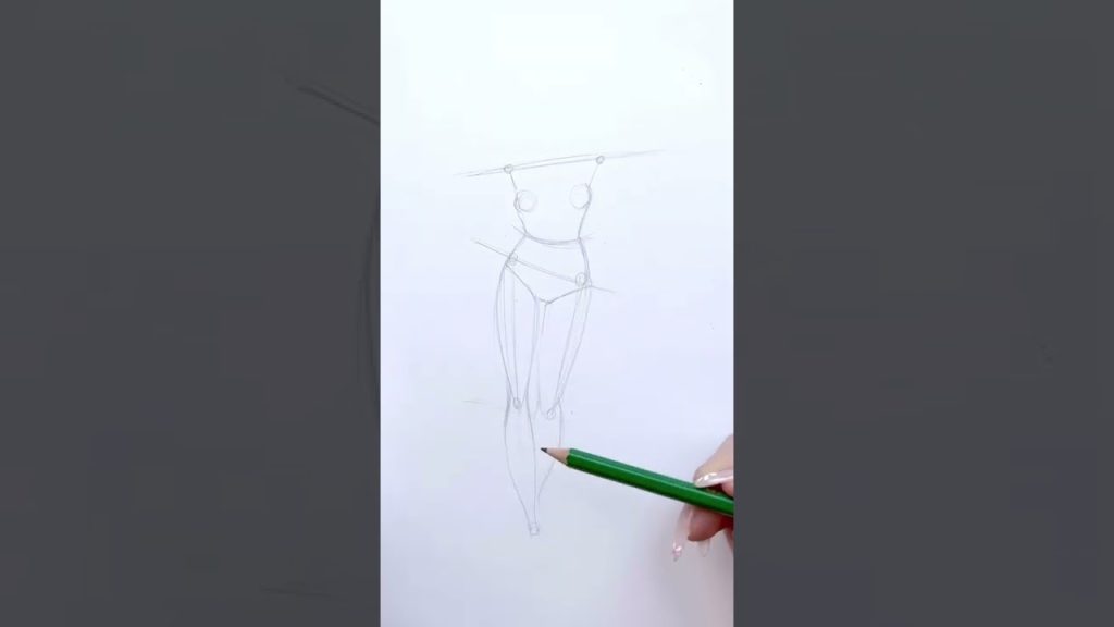 How-To Draw A Fashion Figure (Croquis). “Fashion Art School”…