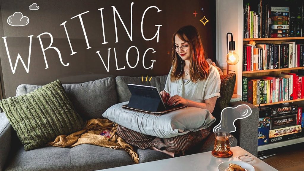 cozy writing vlog ✒️ working on a fantasy novel!