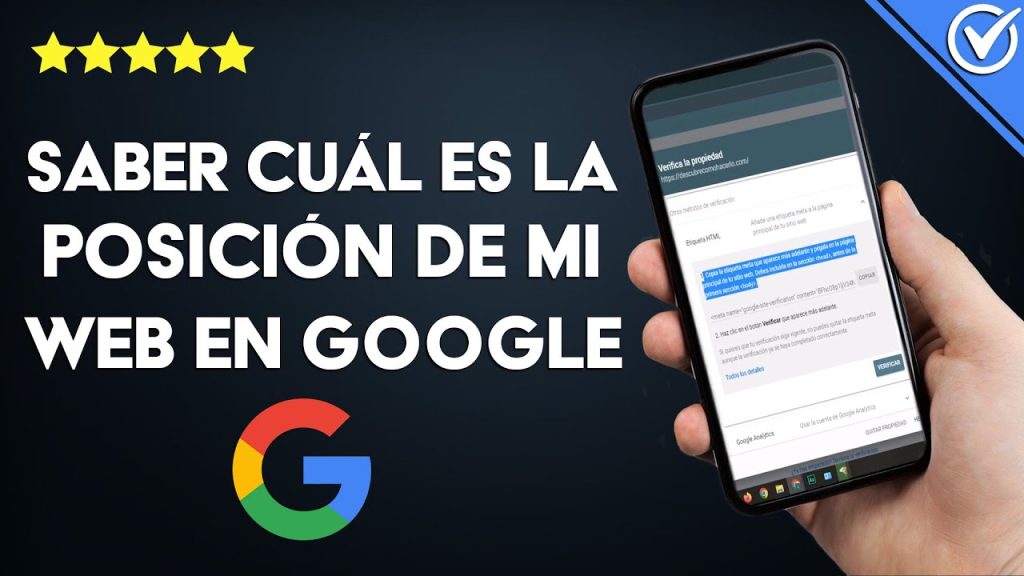 Cómo saber cuál es la posición de mi sitio web en GOOGLE -…