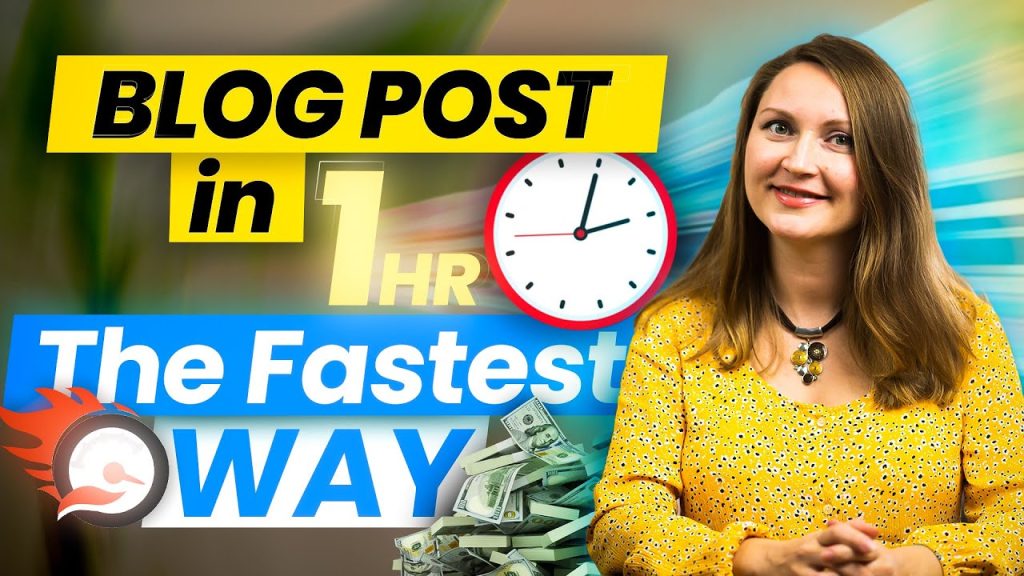 How to Write a Perfect Blog Post FASTER than in One Hour…