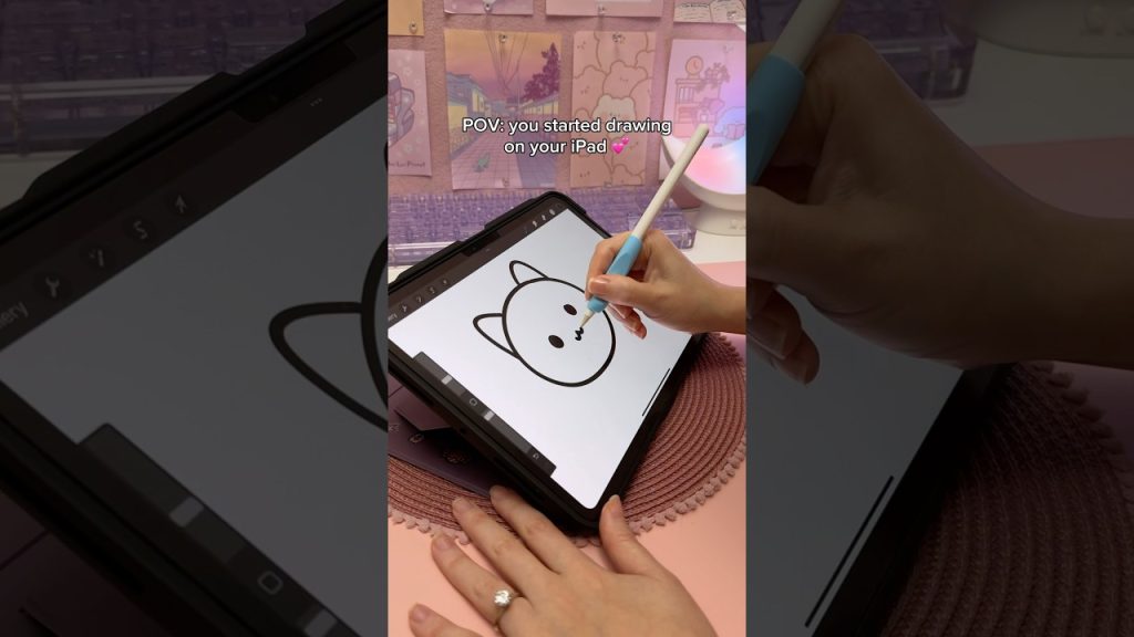 iPad drawing  apple pencil | procreate app | digital art…