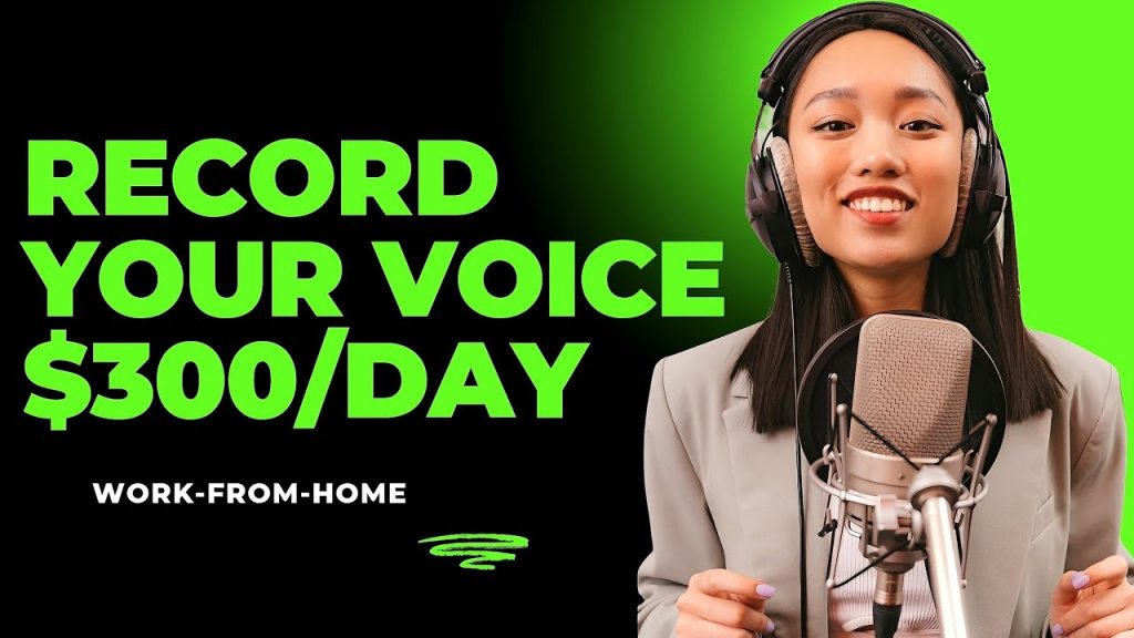 Voice Over Jobs For Beginners 2024 | Work-From-Home…