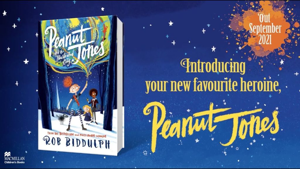 Peanut Jones and the Illustrated City book trailer