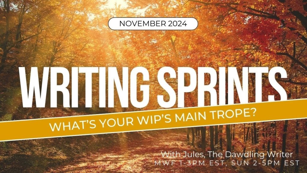 Day 6 of New Draft November Writing and Productivity…