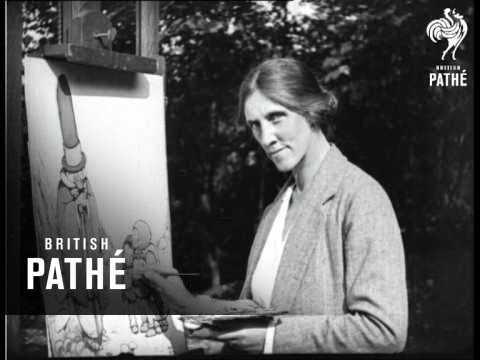 Celebrities At Home – Miss Mabel Lucie Attwell (1921)