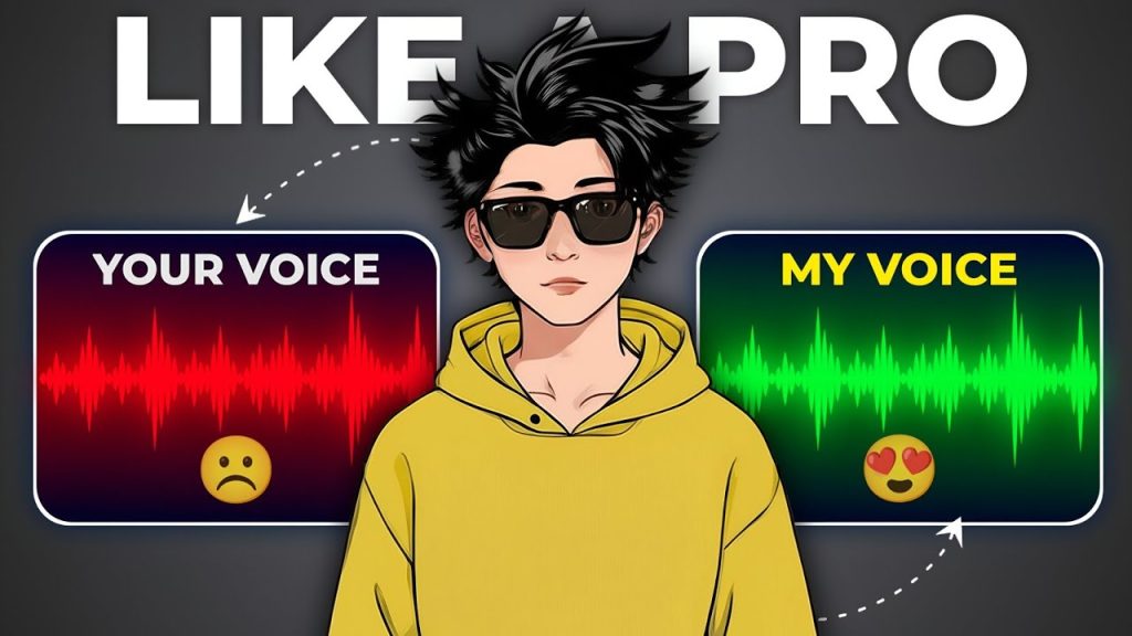 How to record and Edit Best Voiceover like a Pro