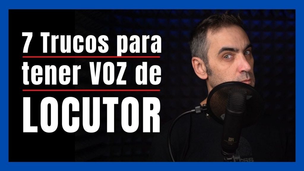 🎙️VOZ DE LOCUTOR🎙️| 7 Consejos para MEJORAR TU VOZ