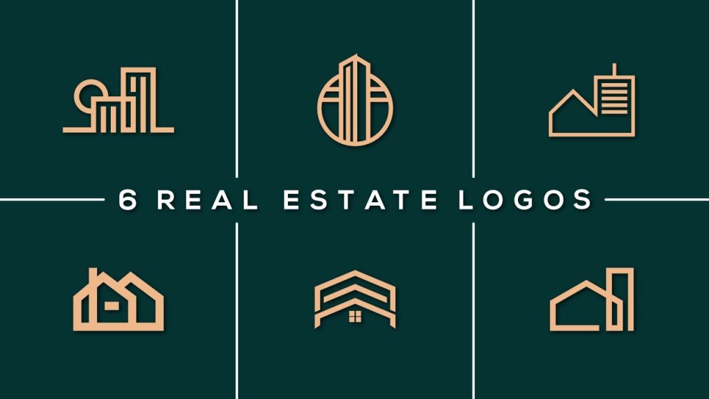 6 Minimal Real Estate Logo Design (Speed Art) – How to…