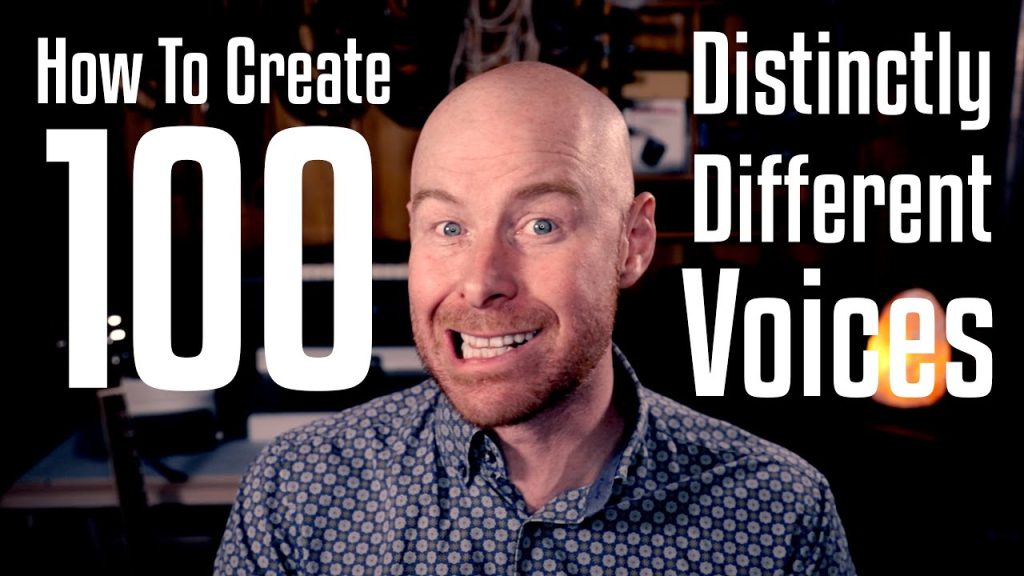 How To Create 100 Distinctly Different Voices