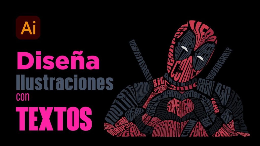 Cómo diseñar ilustraciones con textos | Adaptar texto a…
