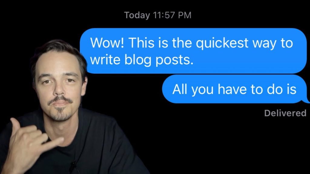 Quick Ai Content Writer: Original A.i blog post from video…