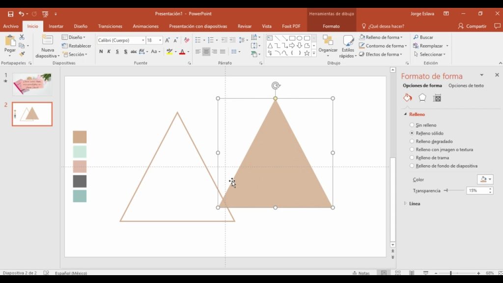 COMO CREAR LOGOS MINIMALISTAS POWER POINT
