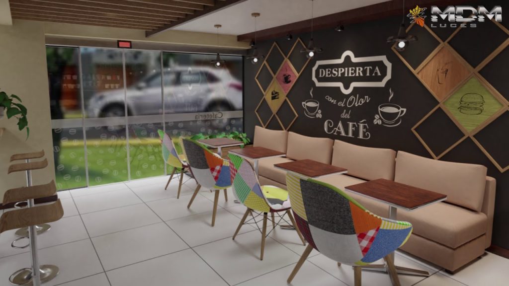 DISEÑO 3D – CAFETERÍA