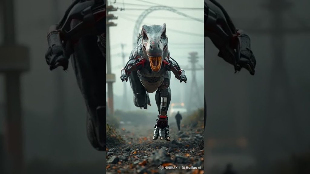 mecha dino 14 #aiart #jurassicworld #dino #aicreations #dino…