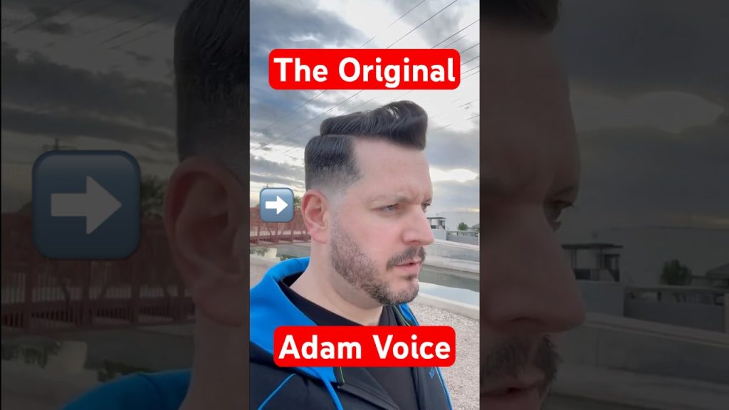 The real voice behind ai Adam?
