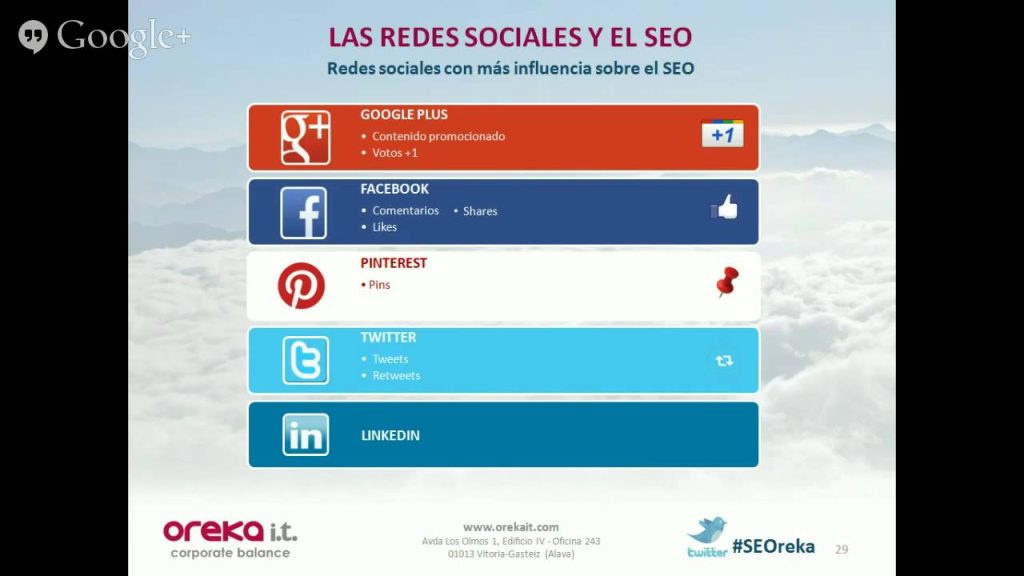 Webinar Posicionamiento en buscadores (SEO)