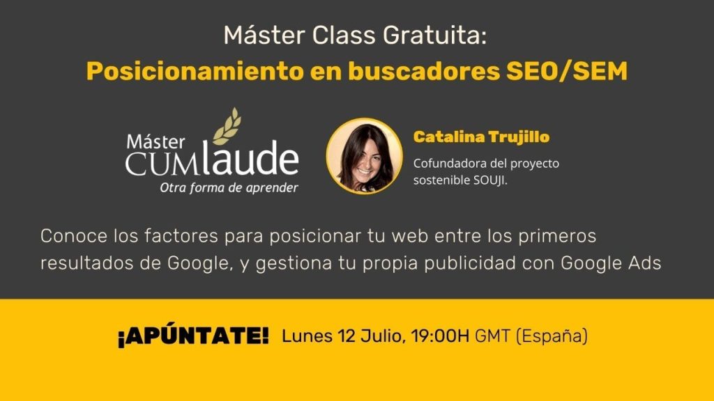 Máster Class: Posicionamiento en buscadores SEO/SEM
