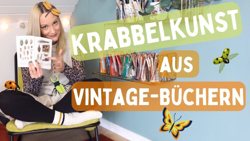 Alte Buchillustrationen haben mich zu Käferkunst inspiriert