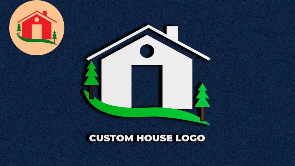 Simple House Logo Design | Easy & Minimalist Logo Tutorial…